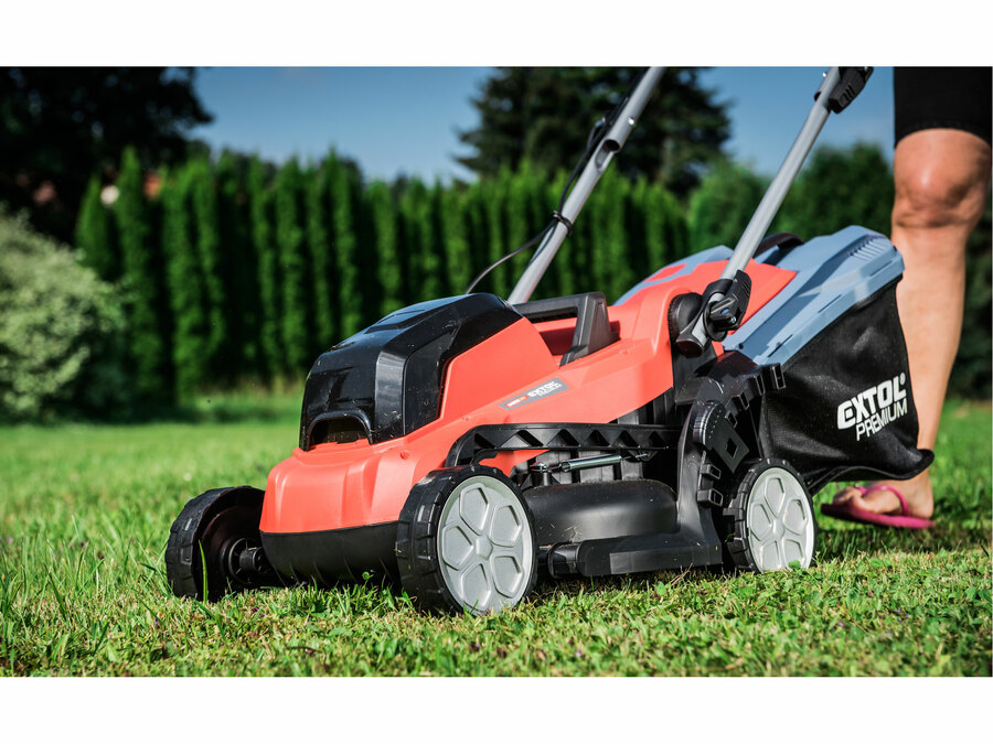 Akkus fűnyíró gép Garden 20V 2x2000mAh Li-ion Premium - Image 10