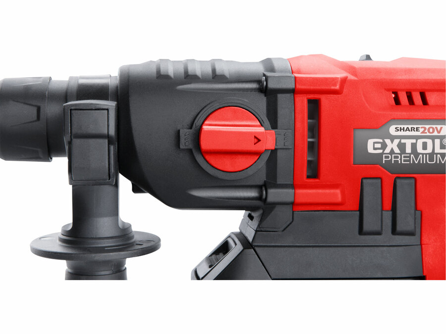 Akkus ütvefúró SDS Plus,20V,Li-ion Premium - Image 3