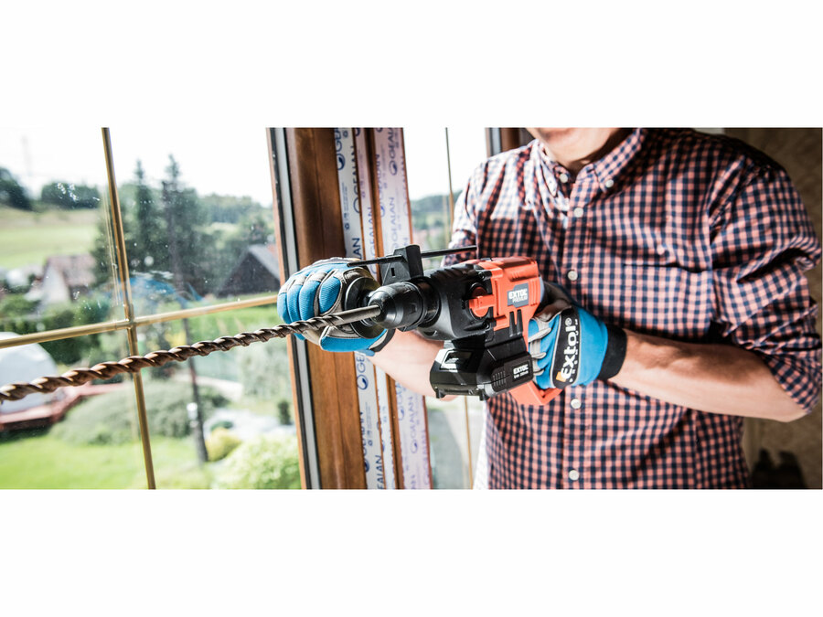 Akkus ütvefúró SDS Plus,20V,Li-ion Premium - Image 7