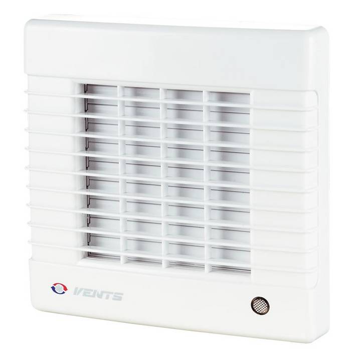 VENTS 100 MATL ventilátor zsalus-időkapcsolós golyóscsapággyal