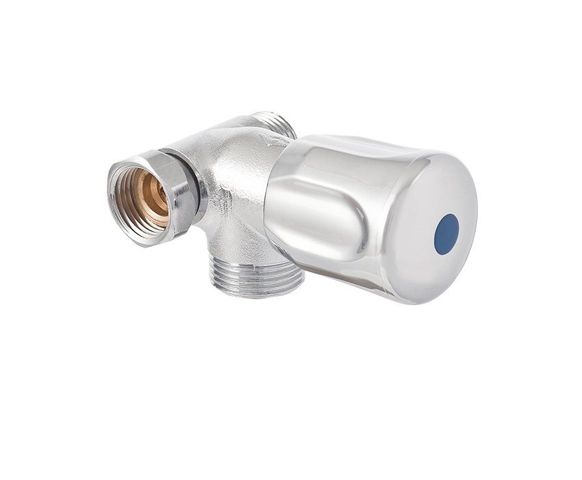 MOFÉM mosógéptöltő szelep (jobbos) 1/2"-3/4"-1/2"