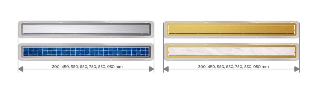 CONFLUO Premium Line 550 Fehér üveg folyóka - Image 3