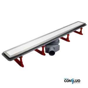 CONFLUO Premium Line 850 Fehér üveg folyóka