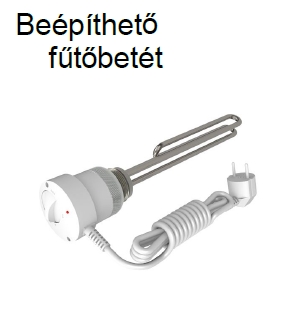 ELEKTROMET EJK-MINI 3kW Beépíthető fűtőbetét 6/4"