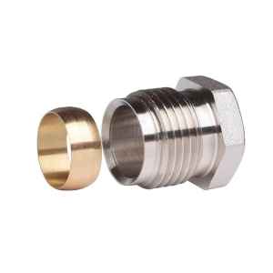 DANFOSS Szorítógyűrűs csatlakozó 1/2" -15 réz és acél csőhöz