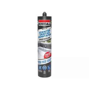 SOUDAL Szaniter szilikon Premium, 280 ml Fehér - NEUTRÁLIS