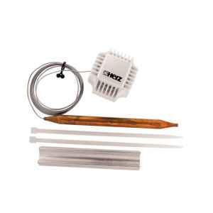 HERZ Termofej, padlófűtéshez, 2m kap.cső, 20-50°C, M28x1.5mm