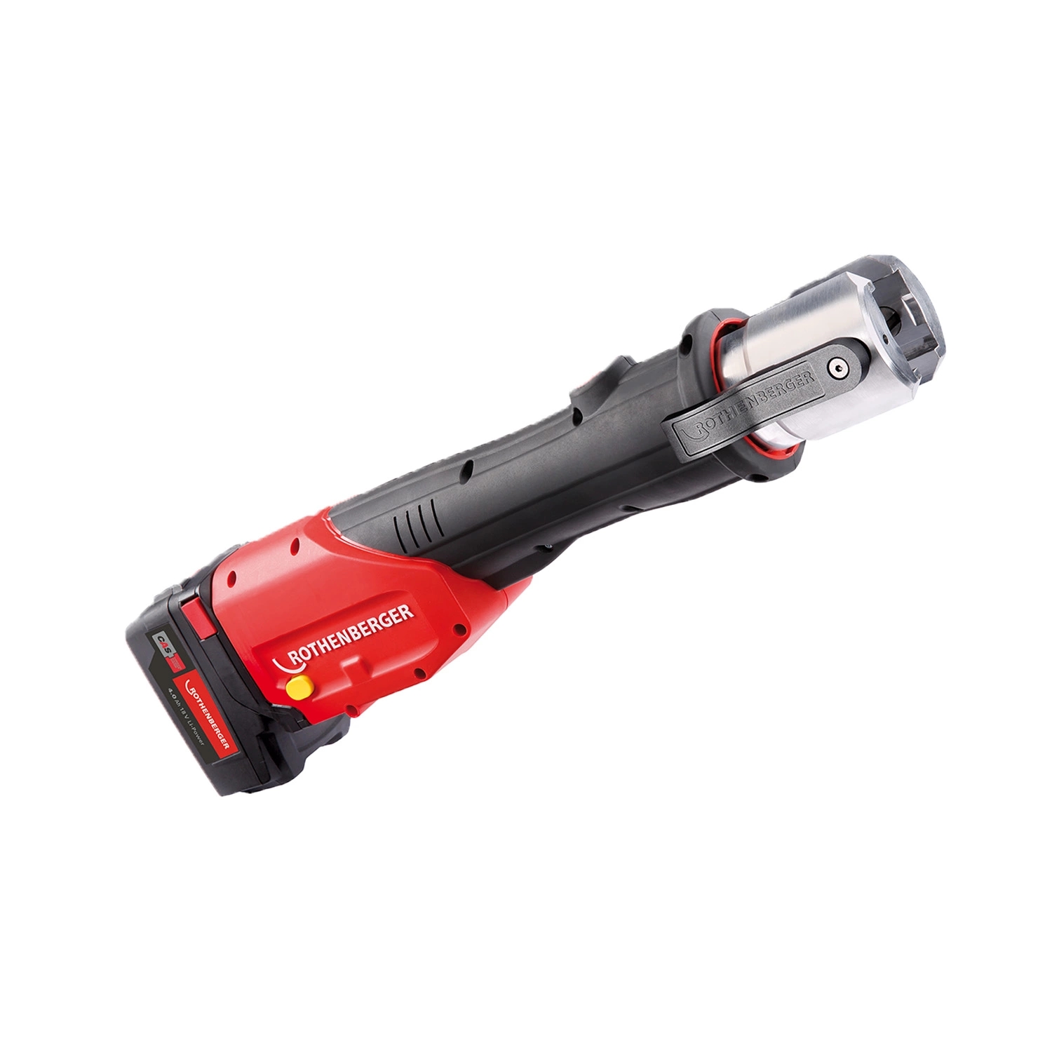 Rothenberger Romax 4000 akkus présgép 18/4 Ah akkuval, töltővel, bőröndben - Image 2