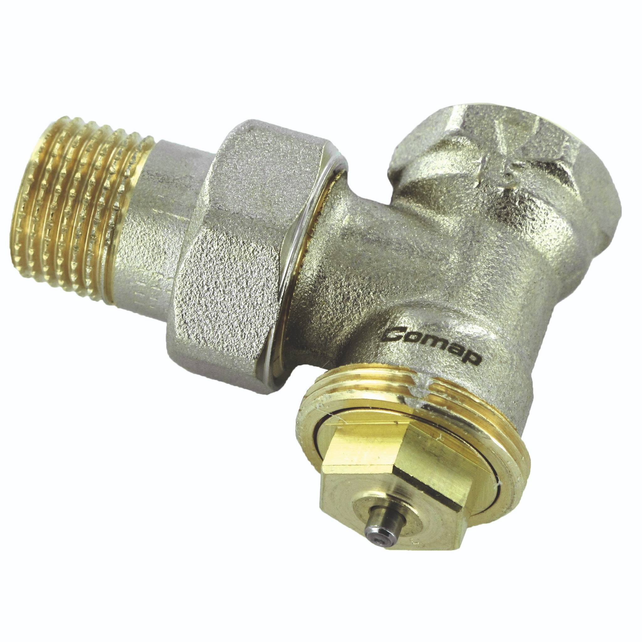 COMAP radiátor szelep Termosztatikus sarok 1/2" BM