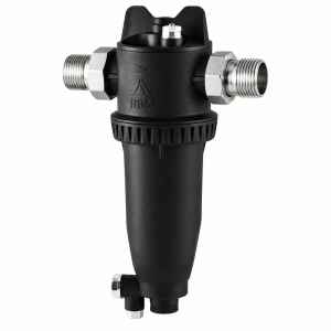 RBM mágneses fűtési szűrő és iszapleválasztó DN32 5/4" 100 mikron (kvs 12,85)